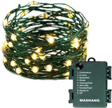 LumioGlow Starry String Lights – 18FT Warm White Micro LEDs for Living Room Shelf Styling and Cozy Reading Nook Ambiance