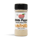 Badia Ground White Pepper, 2 oz – Gourmet Pantry Staple for Fine Dining and Elevated Home Cooking