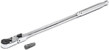 GEARWRENCH 1/4" Drive 72-Tooth Locking Flex Slim Head Ratchet 12" - 81030 for Fast Tight-Space Work in the Shop