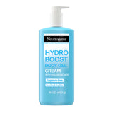 Neutrogena Hydro Boost Body Gel Cream with Hyaluronic Acid – Fragrance-Free Sensitive-Skin Lotion Safe for Reactive Skin and Daily Whole-Family Use