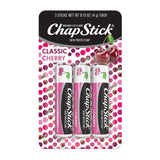 ChapStick Classic Cherry Lip Balm 3-Pack – Daily Lip Hydration Ritual for Self-Care, Bath Time, and Nightly Routines