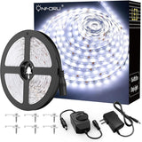 Onforu LED Strip Light 32.8ft Warm White – Modern Ambient Lighting for Bedroom Headboard and Living Room Decor