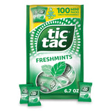 Tic Tac Freshmints Bulk 100 Mini Packs – Classic Mint Party Favors and Stocking Stuffer Gift Idea