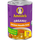 Annie's Organic Bunny Pasta Soup – Warm Sick-Day Pick-Me-Up for Under-the-Weather Days, 14.3 oz
