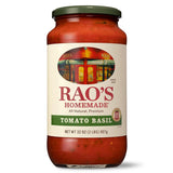 Rao's Homemade Tomato Basil Sauce – Sugar-Free Italian Sauce for Low-Carb Mindful Eating