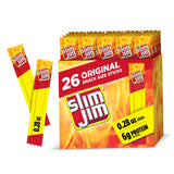 Slim Jim Smoked Meat Sticks – Father's Day Snack Box for Dad, 26-Count Protein Pack