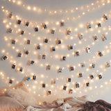 Twinkle Star 200 LED Copper Fairy Lights – Bedroom Aesthetic String Lights, 66 FT Warm White Ambient Decor