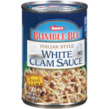 Snow's Italian Style White Clam Sauce, 15 Ounce – Premium Restaurant-Style Clam Sauce for Elevated Italian Dining at Home