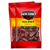 Jack Link's Beef Jerky Original High Protein Snack for Post Workout Recovery and Gym Bags