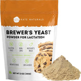 Kate Naturals Brewers Yeast Powder – Postpartum Nutrition Support for Nursing Mothers, Self-Care Smoothie Booster