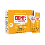 Chomps Original Turkey Jerky Sticks – Desk Friendly Office Snack for Afternoon Energy, 5g Protein Pack of 24