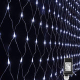 LYHOPE 360 LED Christmas Net Lights – 12ft x 5ft Holiday Mesh for Living Room Wall Backdrop and Tree Draping