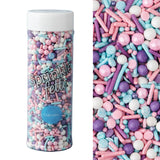 Sweets Indeed Sprinklefetti Edible Sprinkle Mix for Kids Cupcakes and Birthday Cakes – Family Safe Topping for Playroom and Kitchen Parties