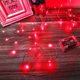 Lumify Flameless LED Fairy Lights Battery Operated – Cool-Running, Fire-Safe String Lights for Bedroom, Curtains, and Bedding