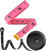 iBayam 2 Pack Tape Measure Set – Thoughtful Birthday Gift for Women Who Sew, Craft, and Knit