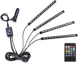 LivTee Smart LED Lights for Car Interior – Cozy Bedroom on Wheels Aesthetic, 16M Color Ambient Strip