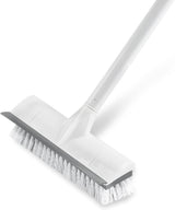 BOOMJOY Long Handle Floor Scrub Brush – Patio and Deck Cleaning Tool for Outdoor Entertaining Spaces