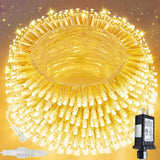 Lumify LED Fairy Lights 66ft Warm White String Lights with Timer – Cozy Ambient Lighting for Bedroom Canopy and Living Room Wall Decor