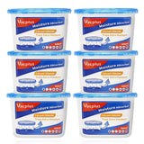 Vacplus Moisture Absorbers 6 Pack – Flameless Child and Pet Safe Dehumidifier for Bedrooms, 10.5 Oz