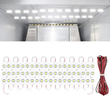 Linkstyle 12V LED Module Strip – Weatherproof Replacement Lights for Outdoor Christmas Inflatables, IP65