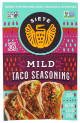 Siete Mild Taco Seasoning Mix – Anti-Inflammatory Pantry Staple for Health-Conscious Home Cooks
