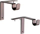 Kwik-Hang Curtain Rod Brackets – Clean-Line Window Hardware for Clutter-Free Bedrooms