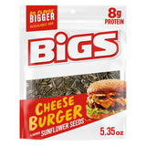 BIGS Sunflower Seeds Cheeseburger Flavor – Low-Carb Savory Snack for Mindful Macro Tracking