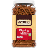 Snyder's of Hanover Pretzel Rods – Low-Oxalate Snack for Kidney Stone Prevention Diets and Daily Wellness
