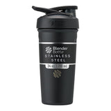 BlenderBottle Strada Shaker Cup Insulated Stainless Steel Bottle with Clean Modern Finish, 24-Ounce Simple Protein Mixing
