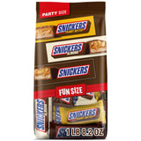 SNICKERS Assorted Fun Size Bars for Kids' Lunchboxes and After-School Snacks, 24 oz Pantry Bag