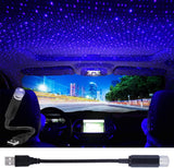 LEDCARE USB Star Projector Night Light – Romantic Birthday Gift for Her, Portable Romantic Interior Light for Car and Bedroom
