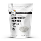It's Just - Arrowroot Powder for Diaper Bag Essentials, Talc-Free Diaper Rash Relief for Babies