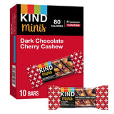KIND Minis Dark Chocolate Cherry Cashew – 90 Calorie Low Sugar Treat for Weight Management Goals