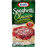 Kraft Spaghetti Classics — Simple Italian Pantry Meal with One Easy Step, Just Add Tomato Paste, 8 oz Box