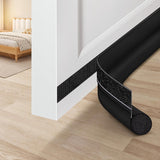 MAXTID Door Draft Stopper 36 Inch Black Adjustable Door Draft Blocker Bedroom Door Draft Guard for Better Sleep