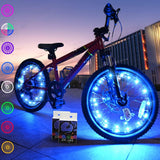 TINANA LED Bike Wheel Lights – Ultra-Bright Spoke Lights for Safer Night Cycling on City Streets and Bike Paths