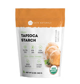 Kate Naturals Organic Tapioca Starch Powder for DIY Body Care – Pure Cassava Thickener for Self-Care Rituals