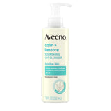 Aveeno Calm + Restore Nourishing Oat Cleanser – Hypoallergenic, Non-Toxic Daily Face Wash for Sensitive Skin