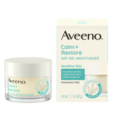 Aveeno Calm + Restore Oat Gel Moisturizer – Premium Prebiotic Skincare for Discerning Sensitive Skin