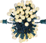 LYCKLIG Globe String Lights – Cozy Bedroom Aesthetic with Warm White 2300K Glow, 70 LED 19Ft Plug-in Fairy Lights