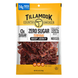 Tillamook Country Smoker Hardwood-Smoked Beef Jerky, Black Pepper, 6.5 Ounce — 14g Protein Snack That Supports Keto Self-Care Goals