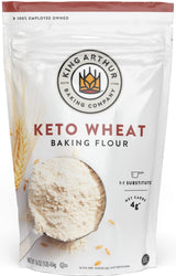 King Arthur Keto Wheat Baking Flour – Single-Bag Keto Pantry Essential, 1:1 Flour Replacement, 16 oz
