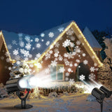 LUMINOUS Winters Night Snowflake Projector – Thoughtful Christmas Gift for Mom, Indoor Outdoor Holiday Décor Light