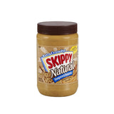 SKIPPY Natural Super Chunk Peanut Butter Spread – Office Pantry Bulk Jar for Midday Energy Boosts, 40 oz
