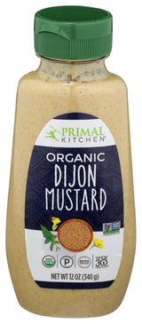 Primal Kitchen Organic Spicy Brown Mustard – Low FODMAP Condiment for Mindful Meal Prep and Stress-Free Snacking