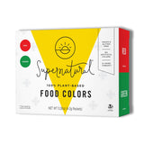Supernatural Plant-Based Food Coloring for Wellness-Minded Home Bakers, Clean Ingredient Dye-Free Powder Set