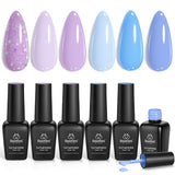 Beetles Pearl Mermaid Gel Polish – Self-Care Manicure Set for a Calming At-Home Beauty Ritual