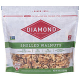 Diamond of California Shelled Walnuts – Thoughtful Housewarming and Hostess Gift, Pantry Ready 1 lb Resealable Bag