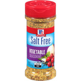 McCormick Salt Free Vegetable Seasoning, One Blend for Vegetables Grains and Proteins, Simplified Pantry Staple