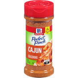 McCormick Perfect Pinch Cajun Seasoning 5 oz – Travel-Friendly Rub for RV Trips, Patio BBQs and Outdoor Dining